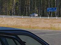 У поворота к в водопаду Юканкоски У поворота к в водопаду Юканкоски