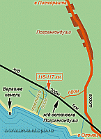 схема проезда к Варашеву камню схема проезда к Варашеву камню