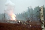      ...<BR>Soviet soldiers under finn's fire.
