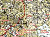 карта окрестностей Куркиеки