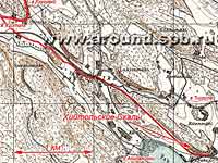 карта Хийтольских скал 