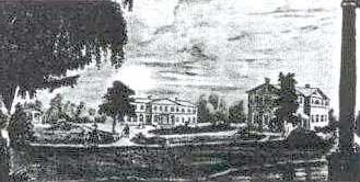 Вид мызы Приютиной (неиз. художник) 1820-е годы.