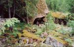 п.Гвардейское, оз.Лента, высота 53.9, 10м. валун на берегу озера. Автор на охоте.