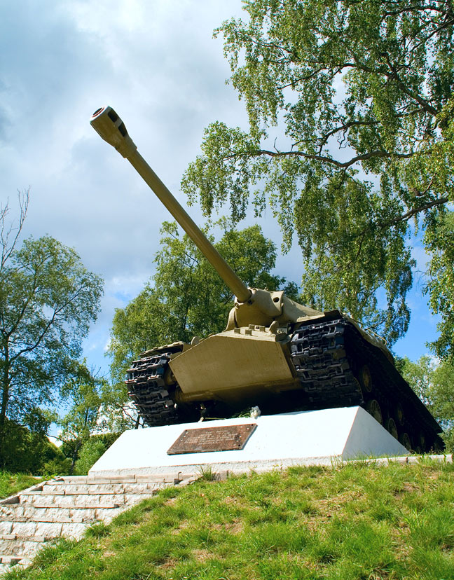 Танк ИС-3 в Приозерске