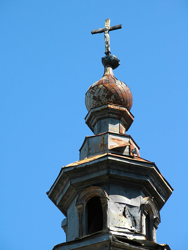 Крест церкви  Александра Невского в Мурсула
