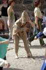 Вход в замок был платный,<BR>однако одевшись в историческую одежду можно было пройти и так...